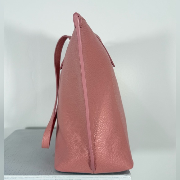 Furla XL leather tote never used poppy pink great for Spring/Summer Nordstrom - Picture 5 of 11